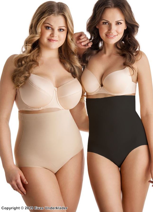 Shapewear / formender Slip mit Mieder, Korrektur von Taille und Bauch, Po-Push-Up